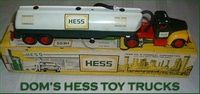 Dom's Hess Toy Trucks coupons